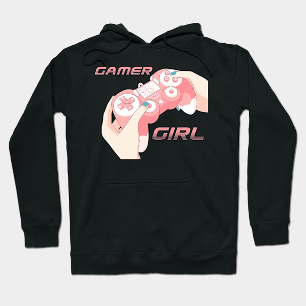 Gamer Girl Power Hoodie by geekmethat